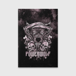 Обложка для паспорта матовая кожа Powerwolf