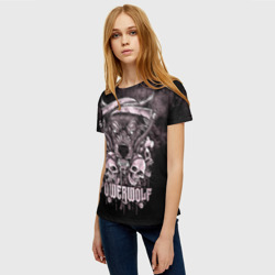 Женская футболка 3D Powerwolf - фото 2