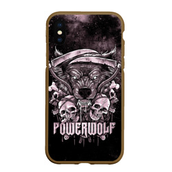 Чехол для iPhone XS Max матовый Powerwolf