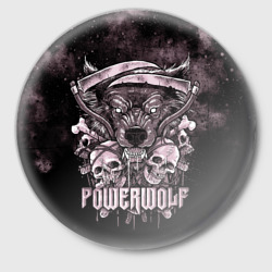 Powerwolf – Значок с принтом купить