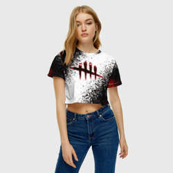 Женская футболка Crop-top 3D Dead by Daylight - фото 2