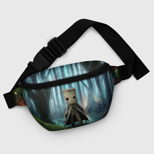 Поясная сумка 3D с принтом Little Nightmares 2, фото #5