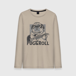 Мужской лонгслив хлопок Pug & Roll