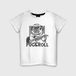 Детская футболка хлопок Pug & Roll