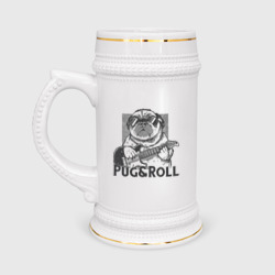 Кружка пивная Pug & Roll