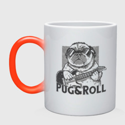 Кружка хамелеон Pug & Roll