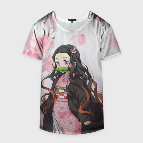 Накидка на куртку 3D Незука Nezuko, цвет 3D печать - фото 4