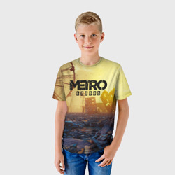 Детская футболка 3D Metro  exodus - фото 2