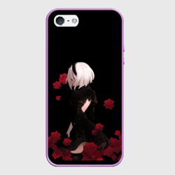 Чехол для iPhone 5/5S матовый Anime teen