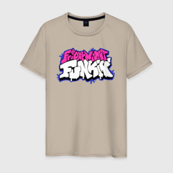 Мужская футболка хлопок Friday Night Funkin, лого