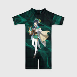 Детский купальный костюм 3D Genshin Impact - Venti