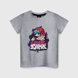 Friday Night Funkin – Детская футболка хлопок с принтом купить со скидкой в -20%