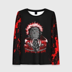 Женский лонгслив 3D Jujutsu Kaisen сукуна