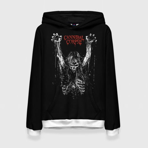 Женская толстовка 3D Cannibal Corpse, цвет 3D печать