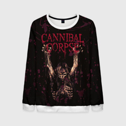 Мужской свитшот 3D Cannibal Corpse Skeleton