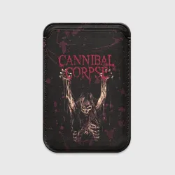 Картхолдер Magsafe магнитный Cannibal Corpse Skeleton