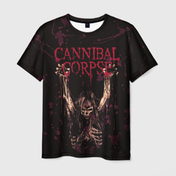 Мужская футболка 3D Cannibal Corpse Skeleton