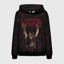 Мужская толстовка 3D Cannibal Corpse Skeleton