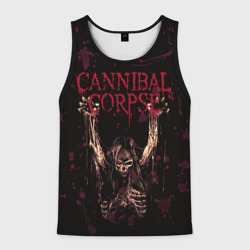 Мужская майка 3D Cannibal Corpse Skeleton