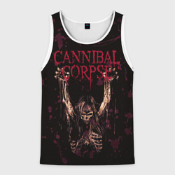 Мужская майка 3D Cannibal Corpse Skeleton