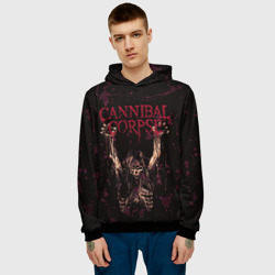 Мужская толстовка 3D Cannibal Corpse Skeleton - фото 2