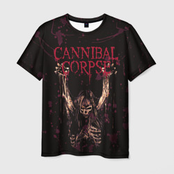 Мужская футболка 3D Cannibal Corpse | Skeleton