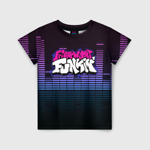 Детская футболка 3D Friday Night Funkin, цвет 3D печать