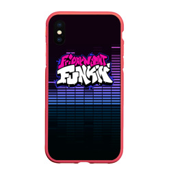 Чехол для iPhone XS Max матовый Friday Night Funkin