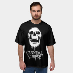 Мужская футболка oversize 3D Сannibal Сorpse $$$ - фото 2