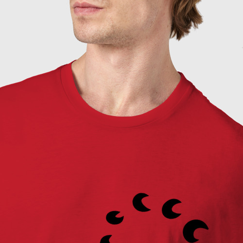 Мужская футболка хлопок скорпион, цвет красный - фото 6