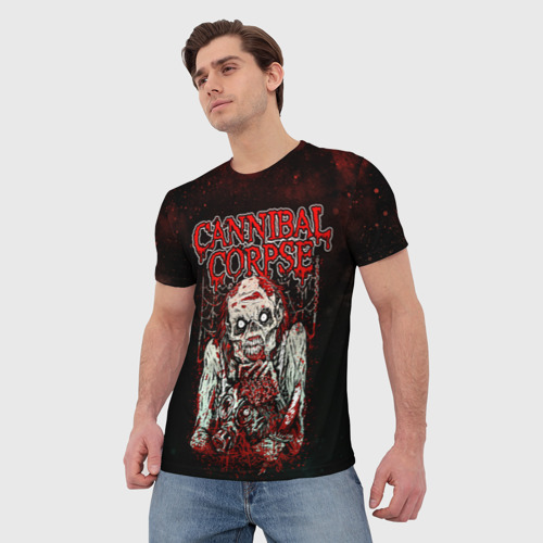 Мужская футболка 3D Cannibal Corpse, цвет 3D печать - фото 3