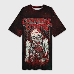 Платье-футболка 3D Cannibal Corpse