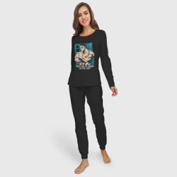 Женская пижама с лонгсливом хлопок Тодо Аой Aoi Toudou - фото 2