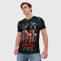 Мужская футболка 3D Cannibal Corpse - фото 2