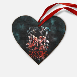 Деревянная игрушка Сердце Cannibal Corpse