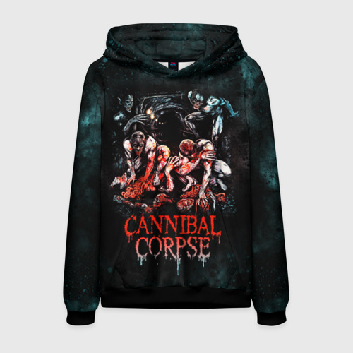 Мужская толстовка 3D Cannibal Corpse, цвет черный