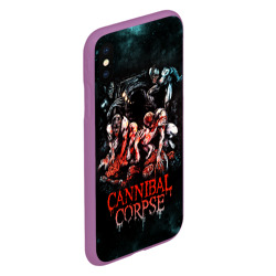 Чехол для iPhone XS Max матовый Cannibal Corpse - фото 2