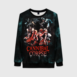 Женский свитшот 3D Cannibal Corpse