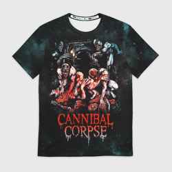 Мужская футболка 3D Cannibal Corpse