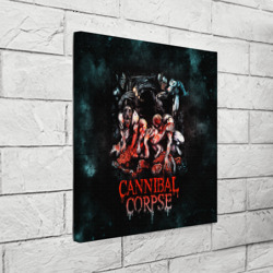 Холст квадратный Cannibal Corpse - фото 2