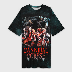 Платье-футболка 3D Cannibal Corpse