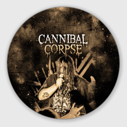 Круглый коврик для мышки Cannibal Corpse