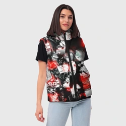 Женский жилет утепленный 3D Тетрадь смерти - фото 2