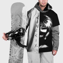 Накидка на куртку 3D Kaneki X. Tokyo Ghoul