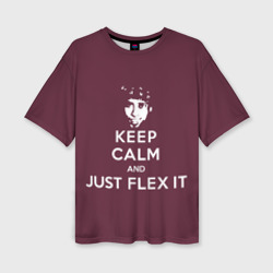 Женская футболка oversize 3D Flex