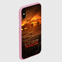 Чехол для iPhone XS Max матовый Valheim корабли - фото 2