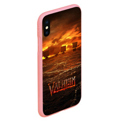 Чехол для iPhone XS Max матовый Valheim корабли - фото 2