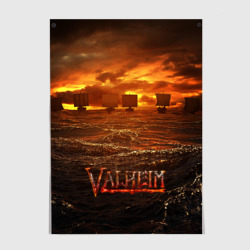 Постер Valheim корабли