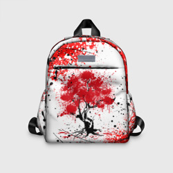 Детский рюкзак 3D Цветение сакуры