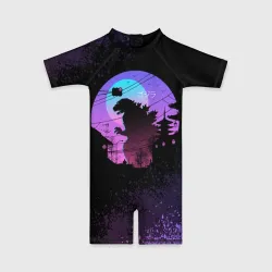 Детский купальный костюм 3D Godzilla Годзилла